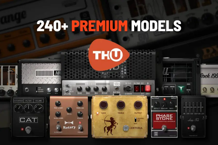 吉他效果器-Overloud TH-U Premium 2