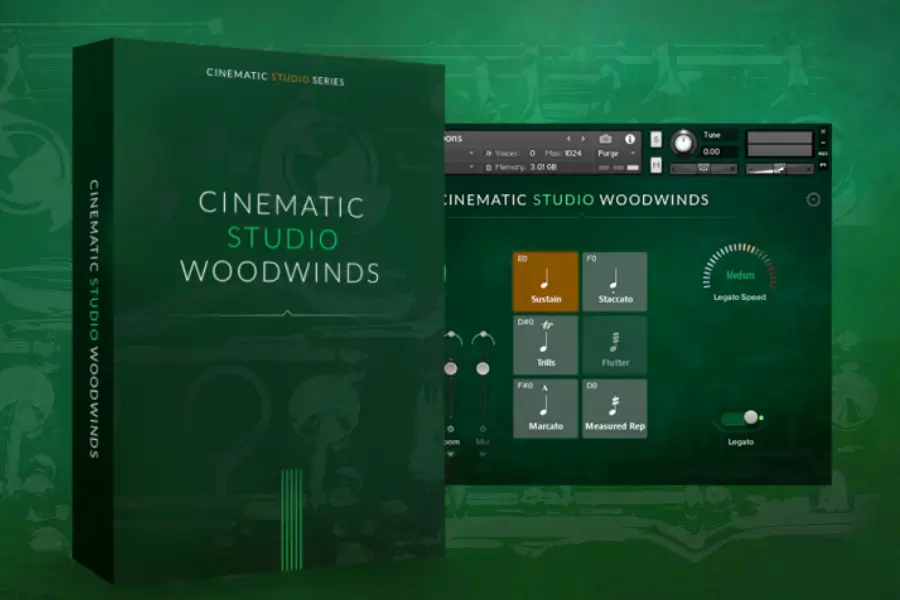 影视工作室木管-Cinematic Studio Woodwinds KONTAKT