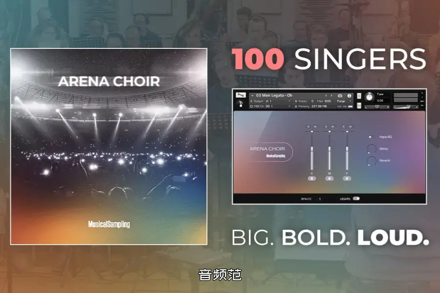 殿堂之声合唱团-Musical Sampling Arena Choir KONTAKT