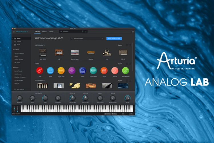 模拟合成实验室-Arturia Analog Lab V Pro