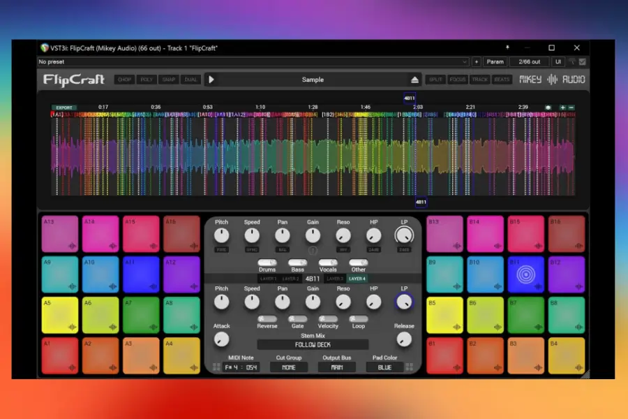 采样切片-Mikey Audio FlipCraft