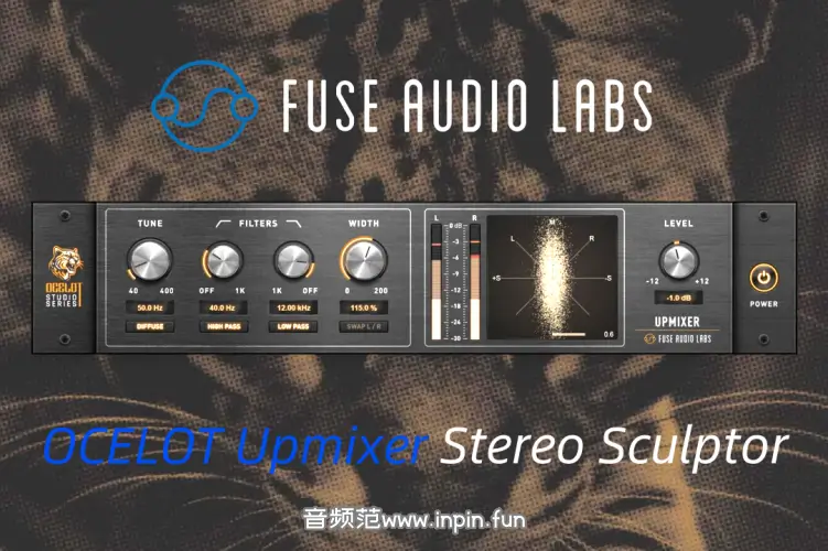 单声道转立体声-Fuse Audio Labs OCELOT Upmixer