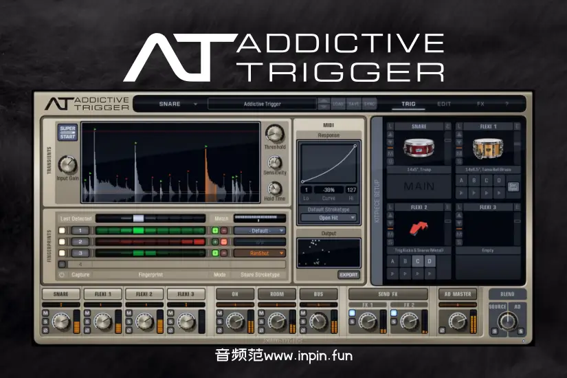 鼓替换插件-XLN Audio Addictive Trigger Drum Vault