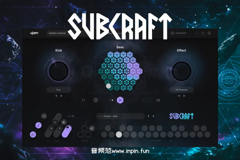 低音相位对齐插件-uJAM SUBCRAFT