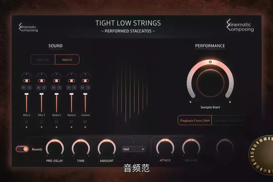 强劲低音弦乐-Cinematic Composing Tight Low Strings KONTAKT