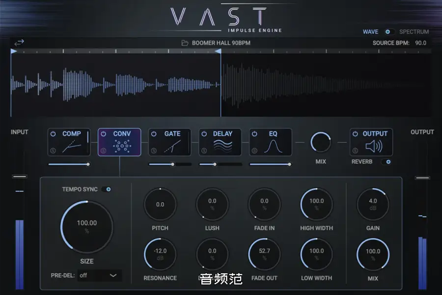 卷积混响延迟-Heavyocity Vast