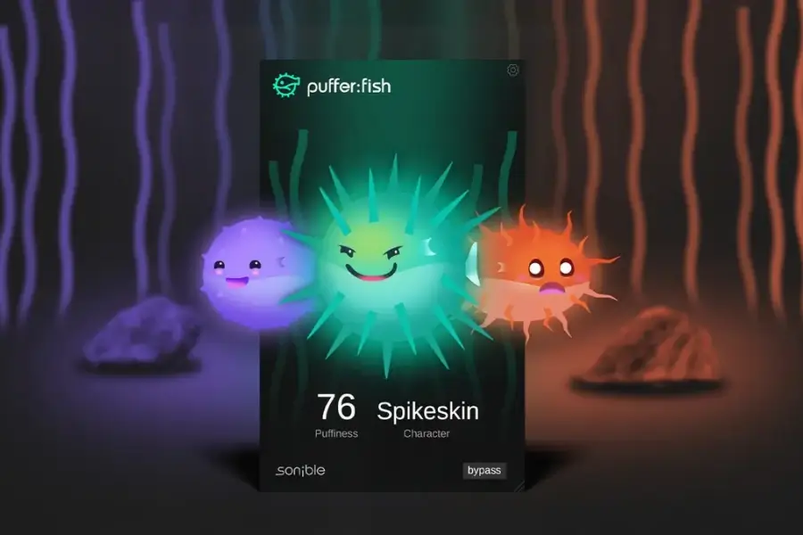 饱和失真插件-Sonible Puffer Fish