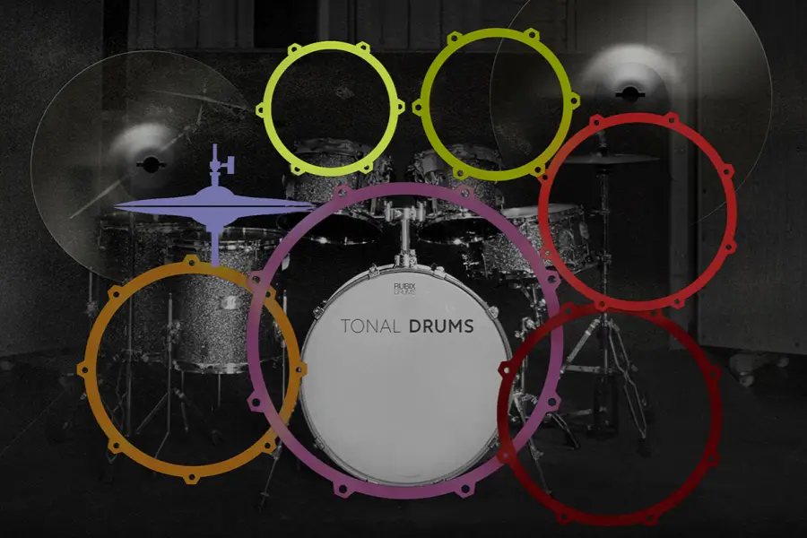 可调音高架子鼓-Soniccouture Tonal Drums KONTAKT