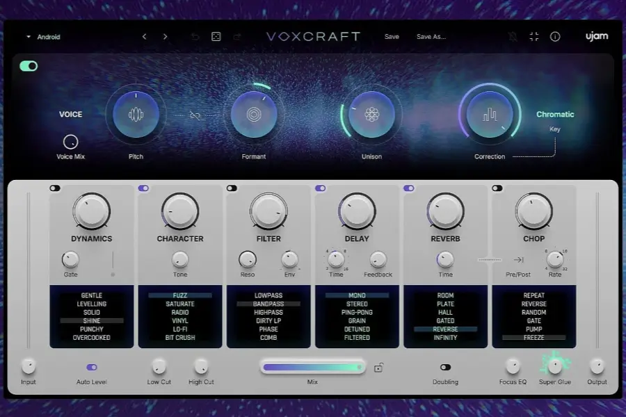 人声效果器-uJAM VOXCRAFT