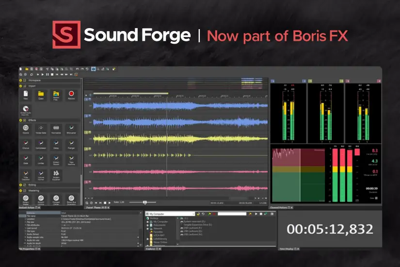 宿主-BorisFX SoundForge Plus