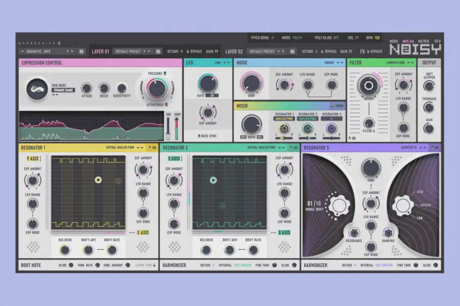 表达型合成器-Expressive E Noisy 2