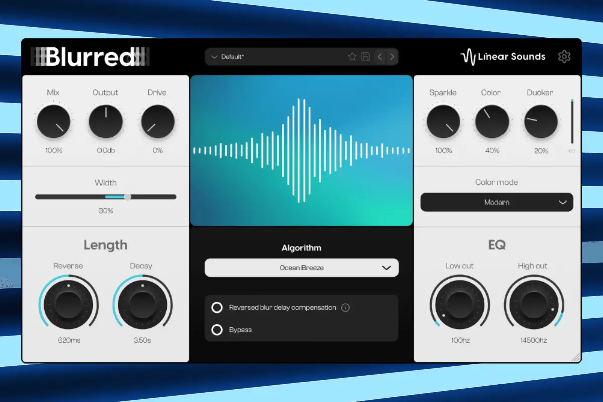 双向混响-Linear Sounds Blurred