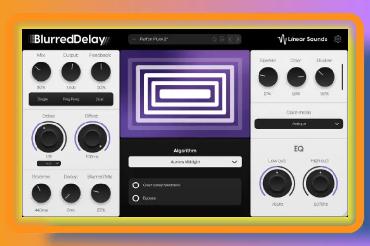 延迟-Linear Sounds BlurredDelay