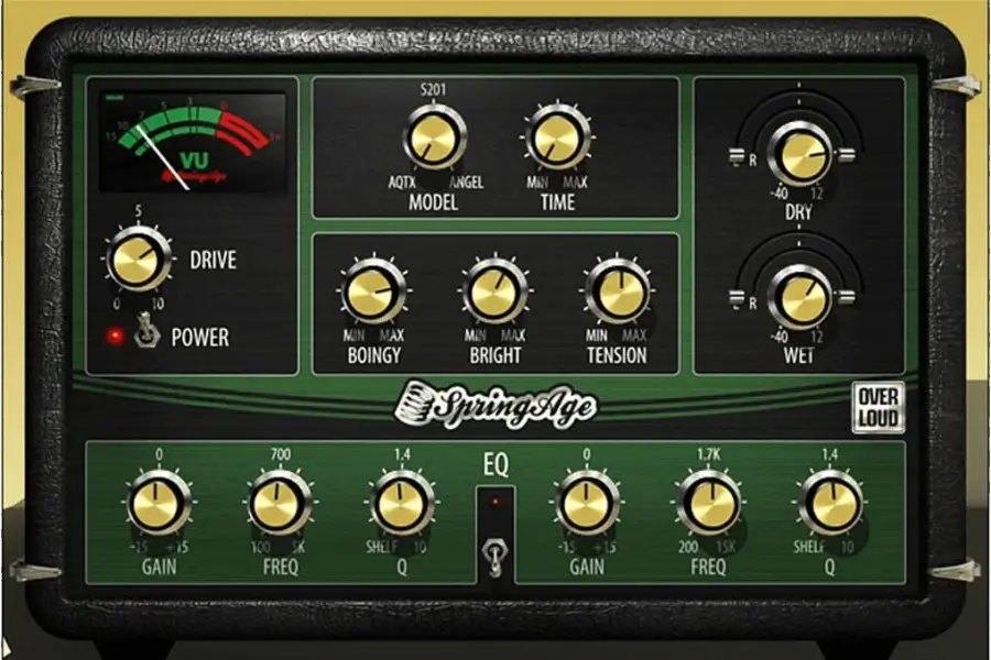 弹簧混响-Overloud SpringAge