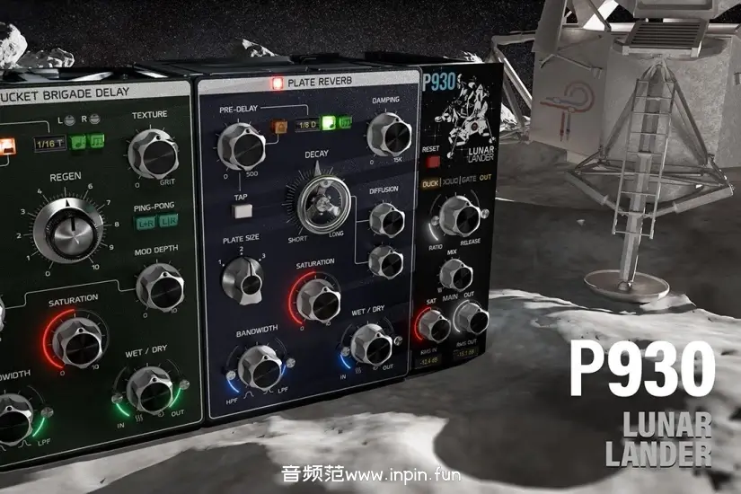 混响和延迟-Pulsar Modular P930 Lunar Lander