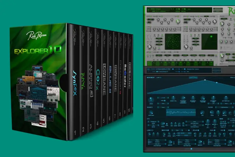 插件包合集-Rob Papen eXplorer 10
