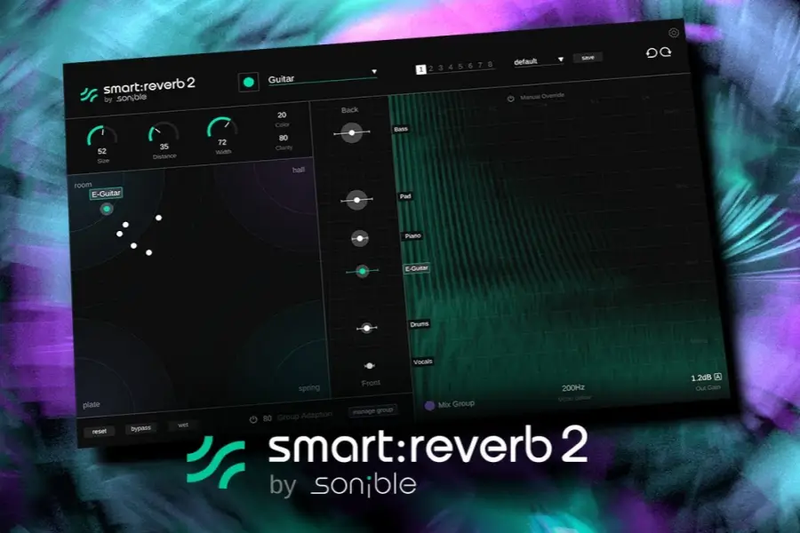 智能混响-Sonible Smart reverb 2