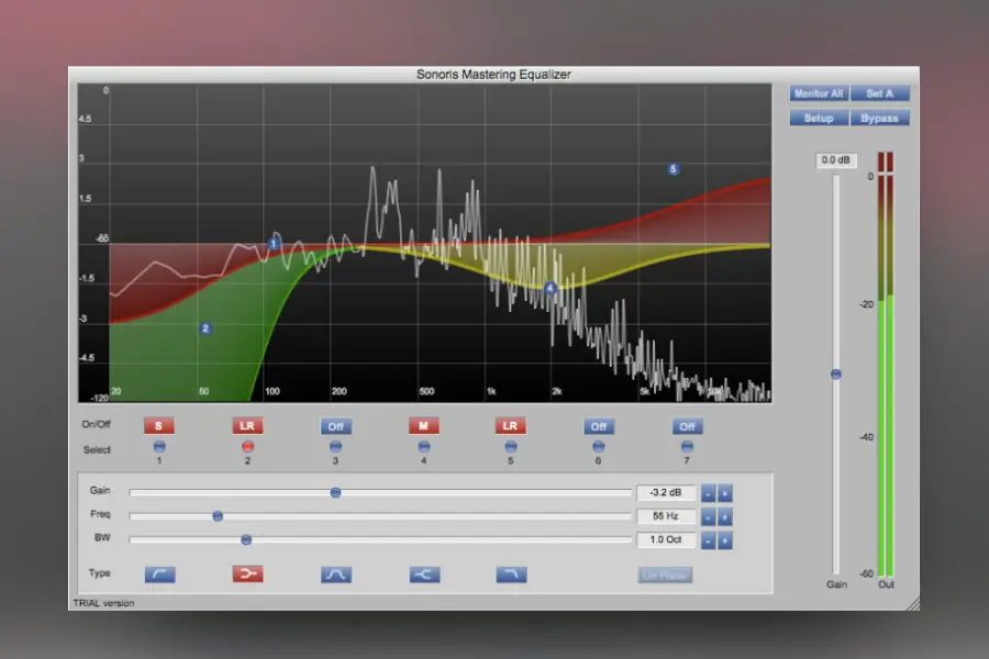 母带总线均衡器-Sonoris Mastering Equalizer（SMEQ）