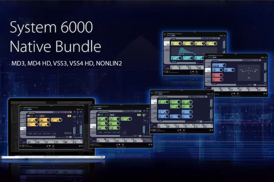 效果器合集-TC Electronic System 6000 Native Series Bundle