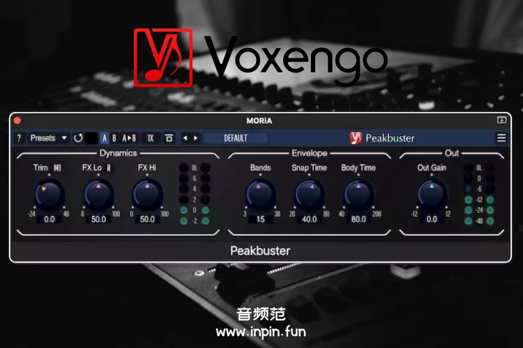 瞬态处理器-Voxengo Peakbuster