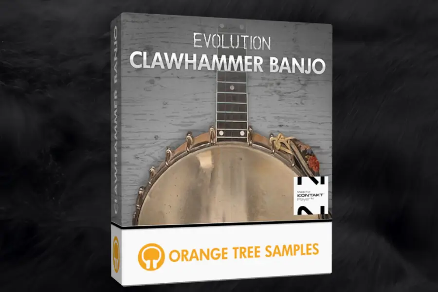 班卓琴-Orange Tree Samples Evolution Clawhammer Banjo KONTAKT