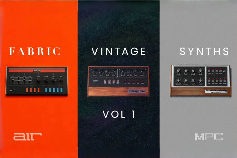 合成器合集-AIR Music Technology Fabric Vintage Synths Vol 1