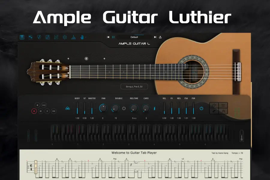 古典吉他-Ample Sound Ample Guitar L