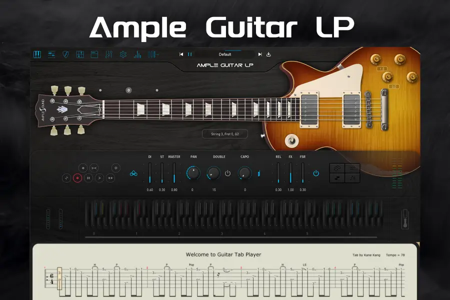 吉普森1958电吉他-Ample Sound Ample Guitar LP