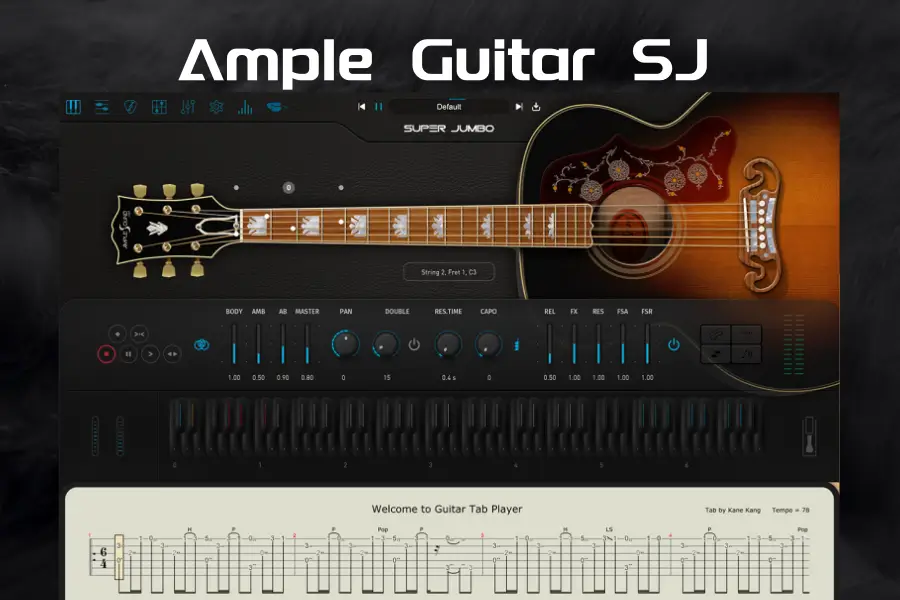 吉普森SJ-200木吉他-Ample Sound Ample Guitar SJ
