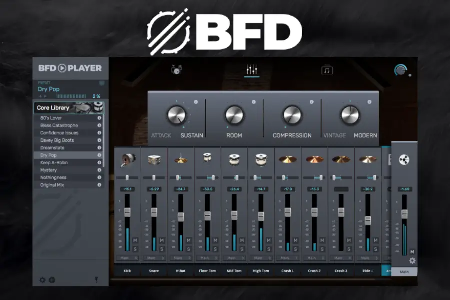 雷霆巨鼓播放器-BFD Drums BFD Player