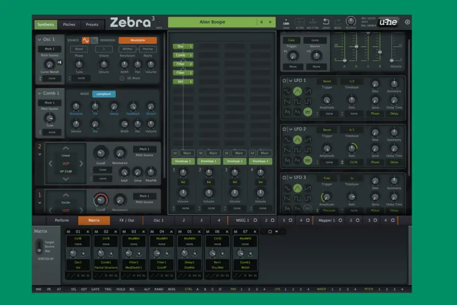合成器-Heckmann Audio u-he Zebra3