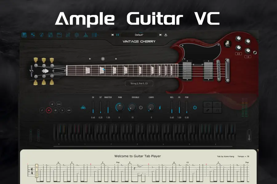 吉普森SG Vintage 61电吉他 Ample Sound Ample Guitar VC(AGVC)