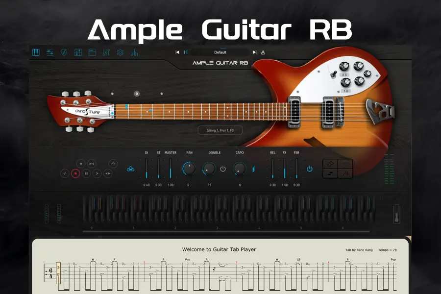 Rickenbacker 330电吉他-Ample Sound Ample Guitar RB(AGRB)