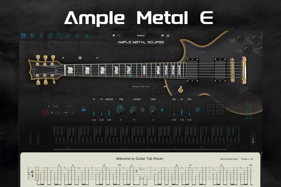 ESP金属电吉他-Ample Sound Ample Metal Eclipse(AME)