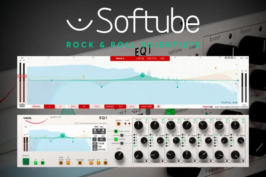 数字母带均衡-Softube Weiss EQ1