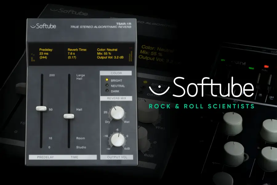 混响-Softube TSAR-1R Reverb