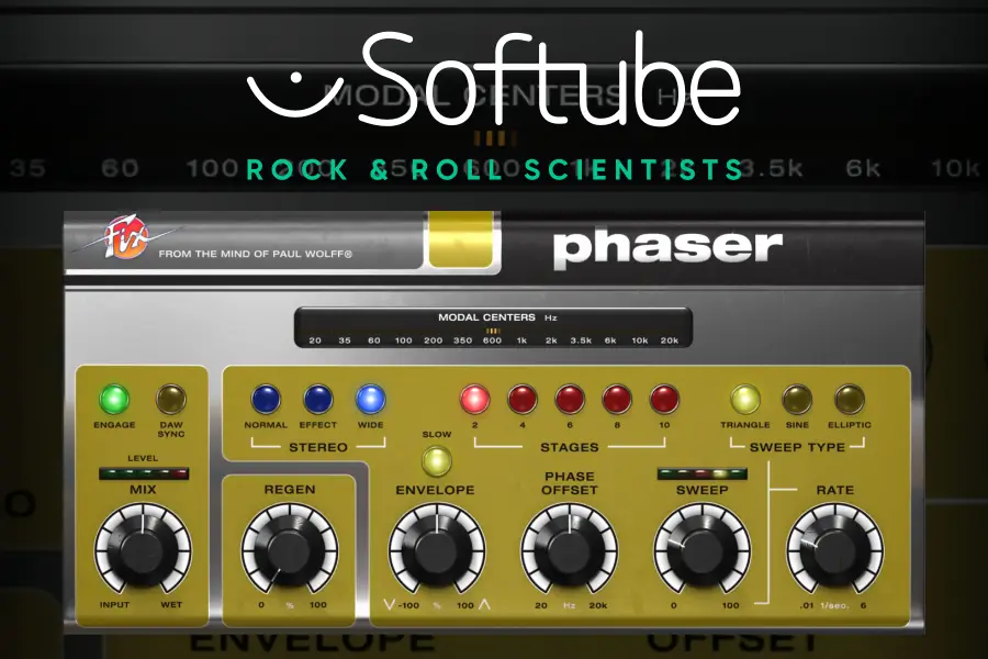 移相效果器-Softube Fix Phaser