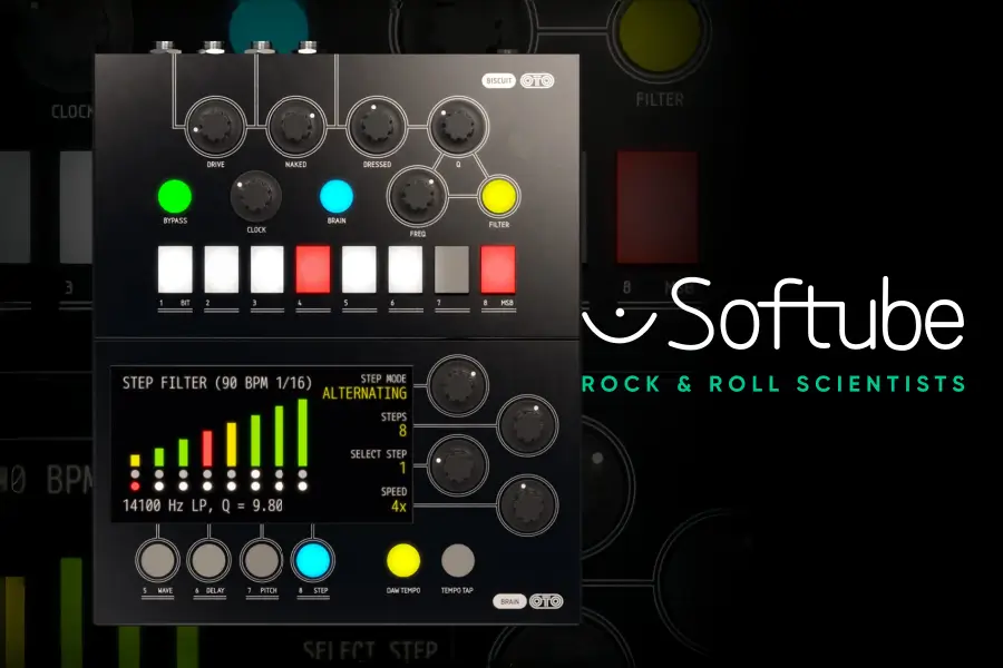 低保真效果器-Softube OTO Biscuit 8-bit Effects