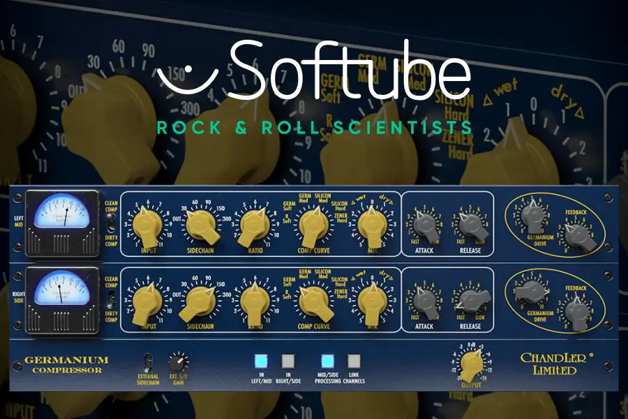 钱德勒传奇锗管FET压缩器-Softube Chandler Limited Germanium Compressor