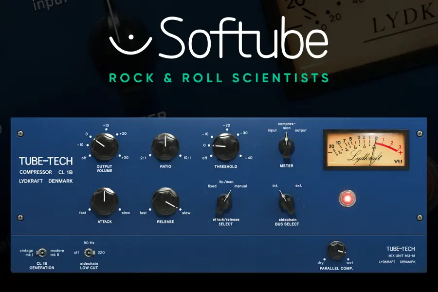 经典光电压缩器-Softube Tube-Tech CL 1B Mk II