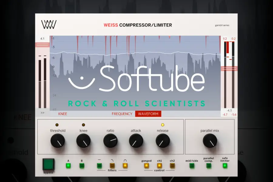 母带压缩限制器-Softube Weiss Compressor Limiter