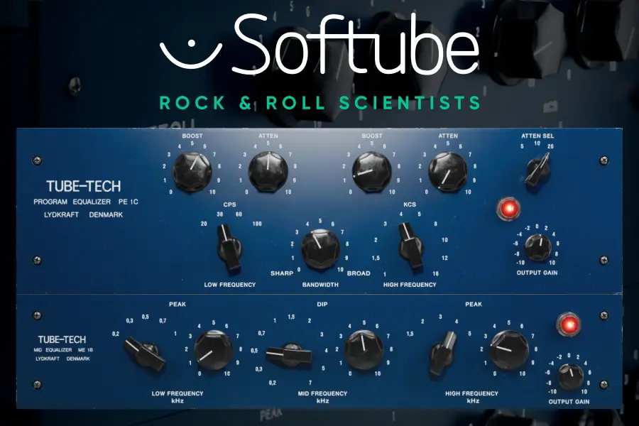 电子管均衡器-Softube Tube-Tech Equalizers mk II