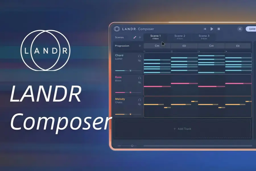 AI智能编曲插件-LANDR Composer