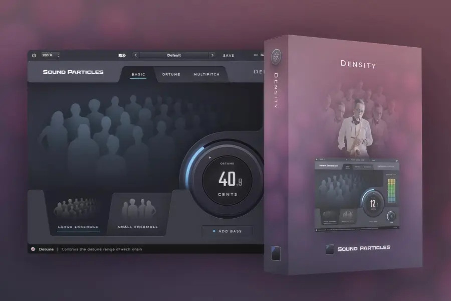 合唱合奏模拟效果器-Sound Particles Density