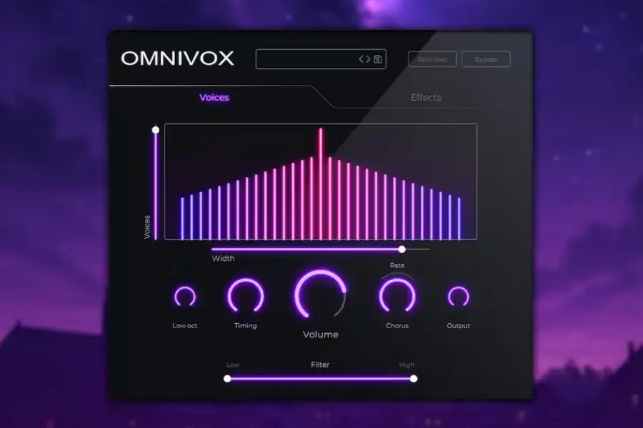 合唱模拟-Cymatics Omnivox Harmony Engine
