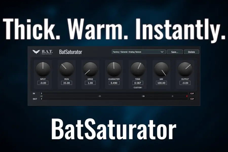 失真饱和效果器-Black Arts Techs BAT Saturator