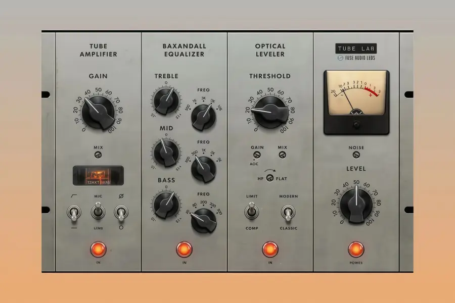 电子管通道条-Fuse Audio Labs Tube Lab