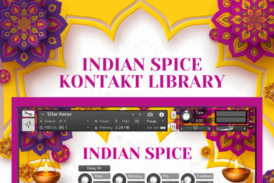 印度乐器-Sonic Market Indian Spice KONTAKT