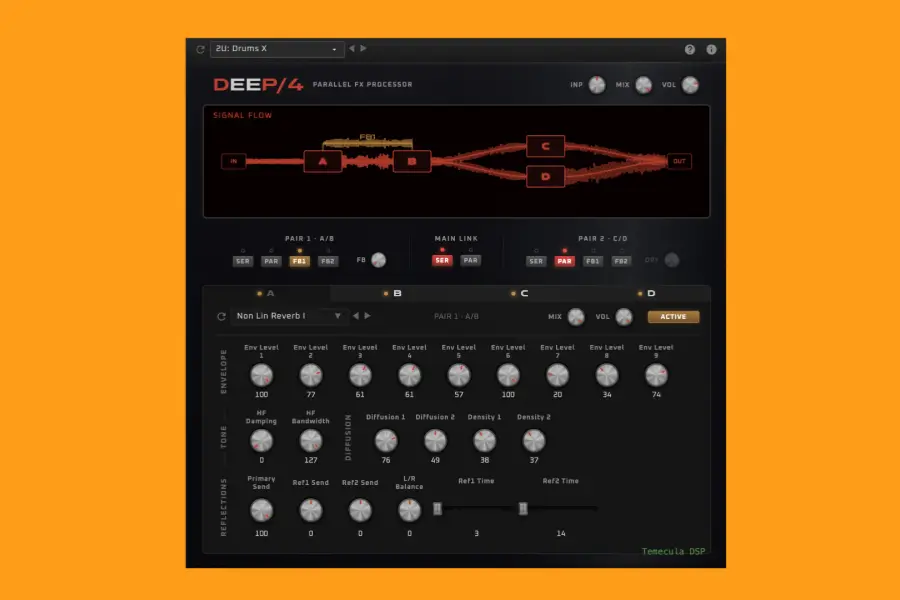 综合效果器-Temecula DSP DEEP4