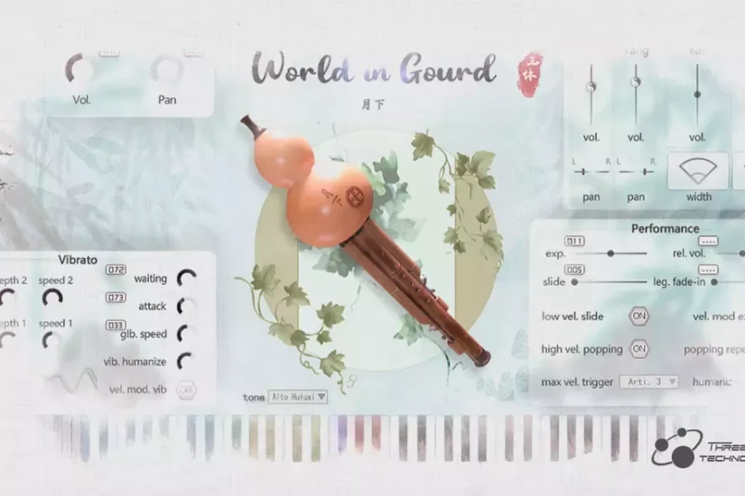 三体月下葫芦丝 Three-Body Technology World in Gourd